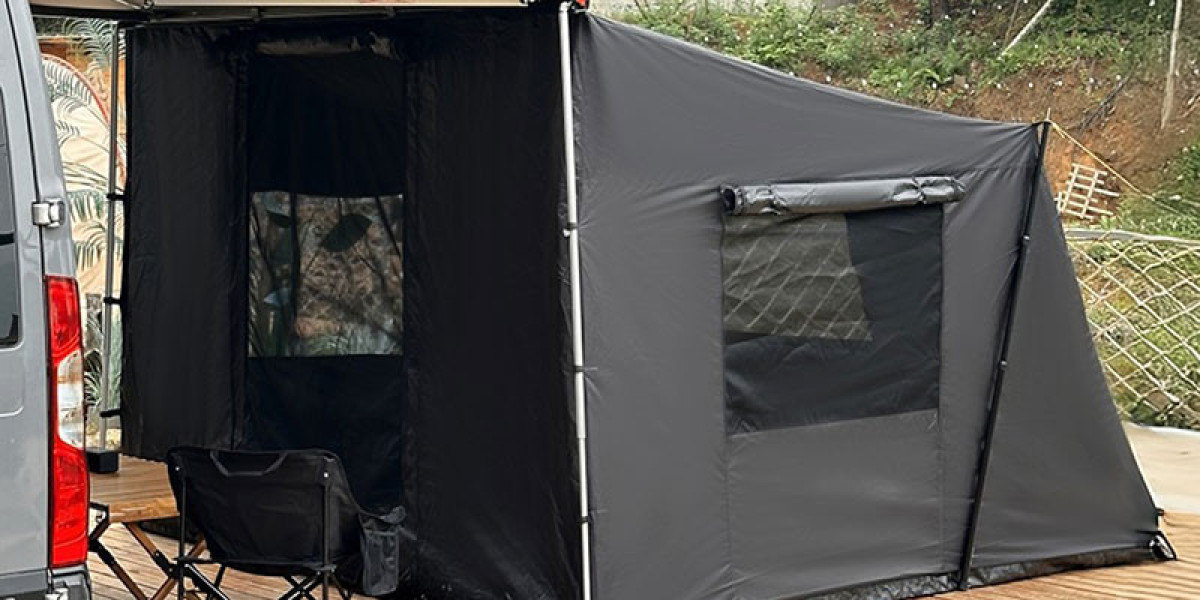 Vehicle Side Tents with Mosquito Nets for Bug-Free Camping