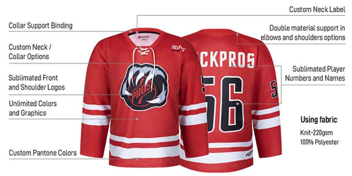 Custom Hockey Jerseys for Schools and Youth Leagues: Building Team Pride